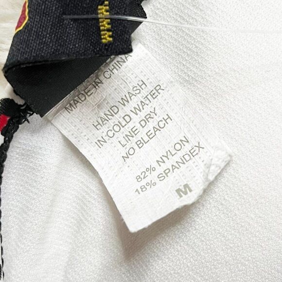 University of Louisville Cardinals Red Black White Cheetah Print Bikini‎ Top NWT - Picture 4 of 4